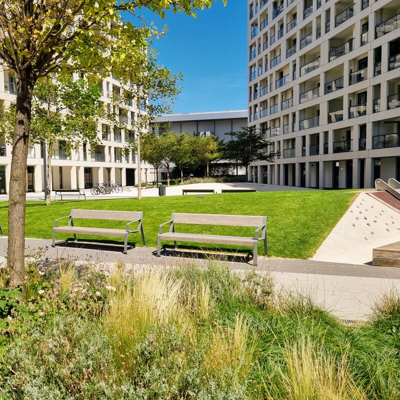 Gemeinschaftsanlage / Ruhelage (kein Verkehr) | © G. Korntheil