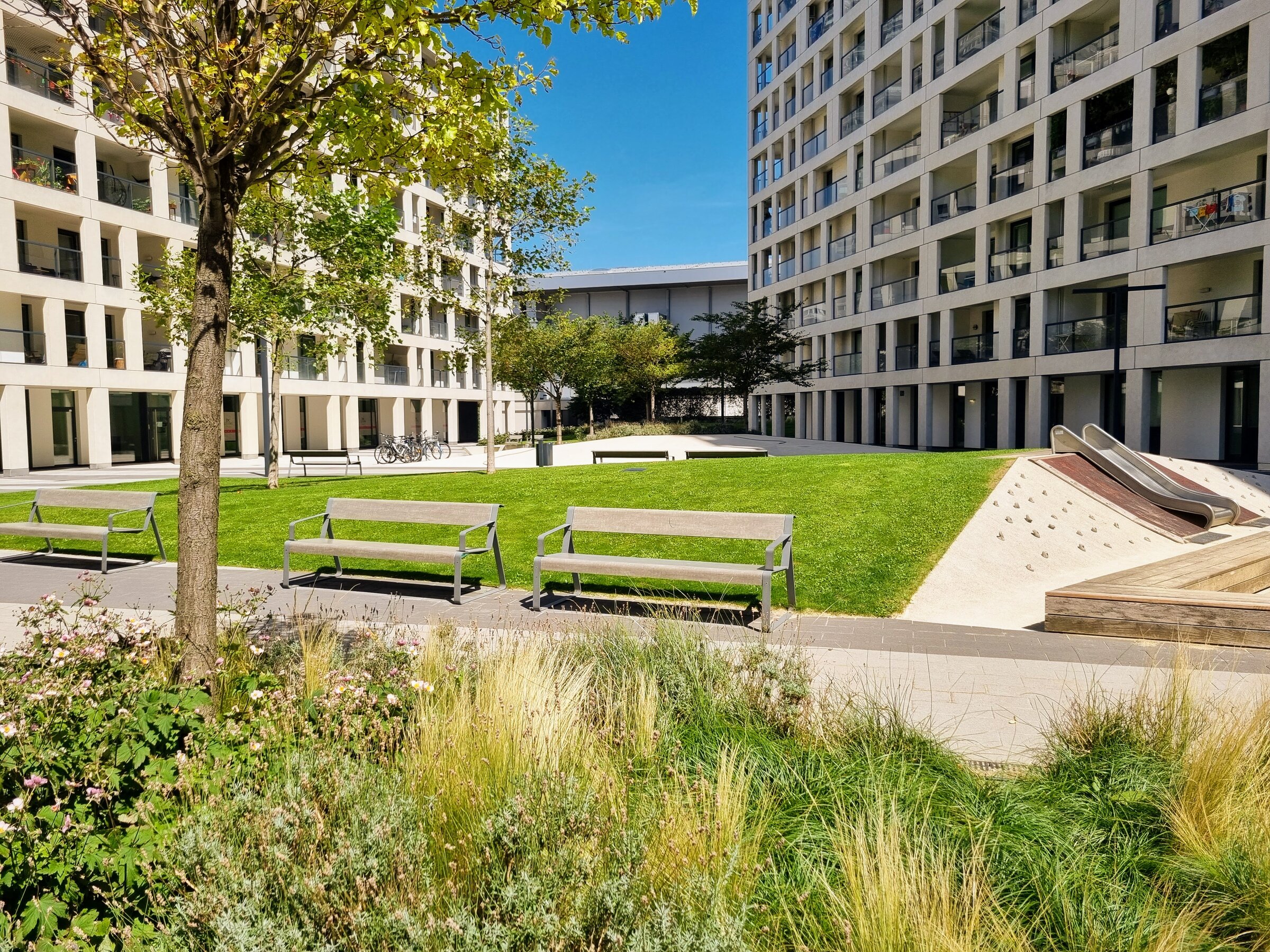 Gemeinschaftsanlage / Ruhelage (kein Verkehr) | © G. Korntheil