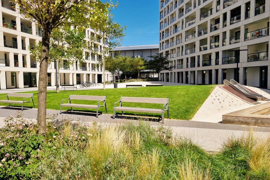 Gemeinschaftsanlage / Ruhelage (kein Verkehr) | © G. Korntheil