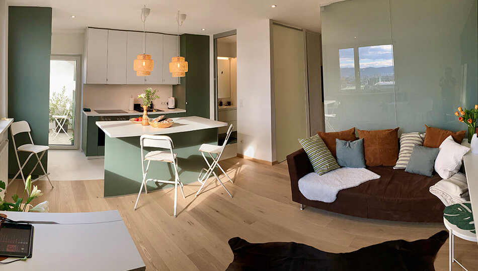 Designerapartment mitten in Graz