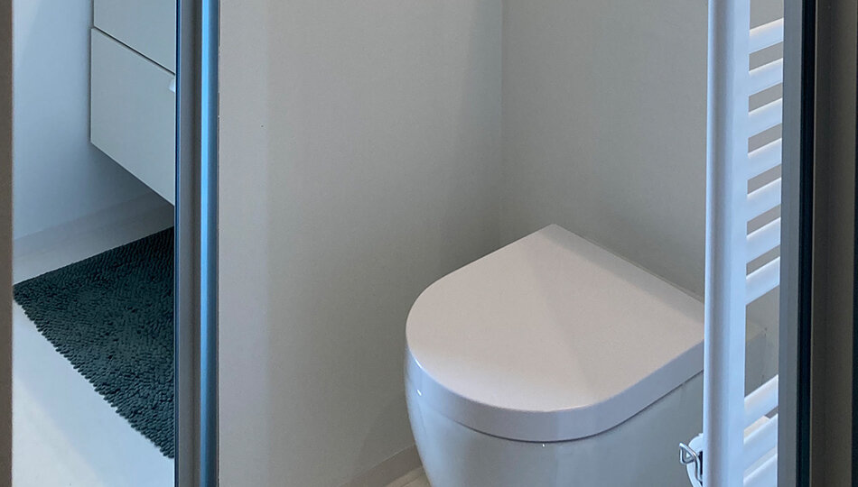 WC mit integrierter Schalenentlüftung