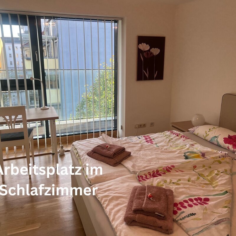 Workspace in the bedroom