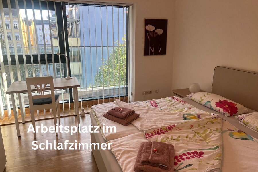 Workspace in the bedroom