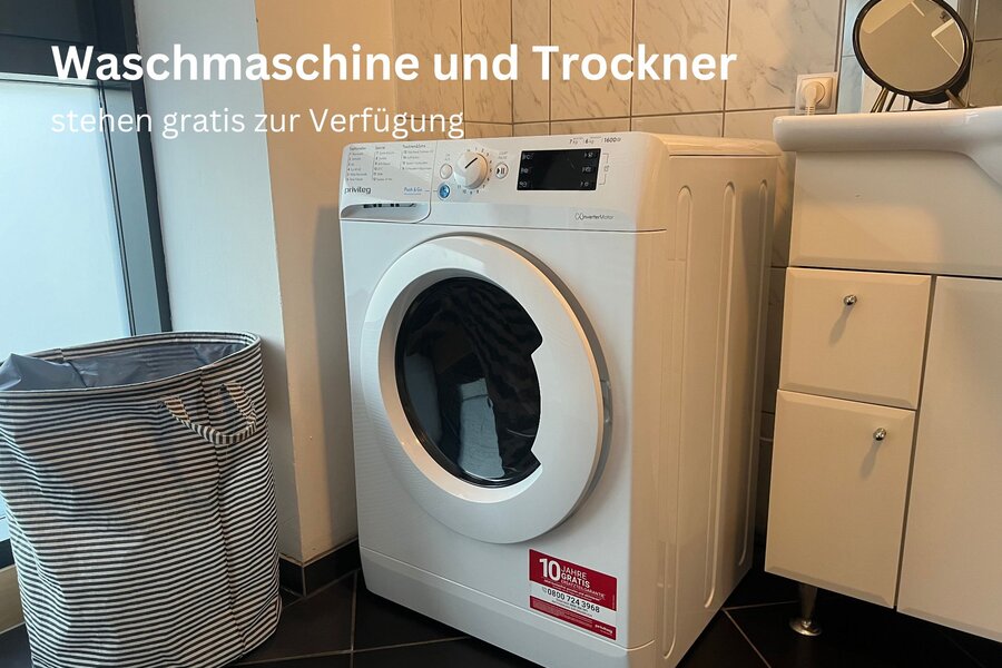 with washer and dryer