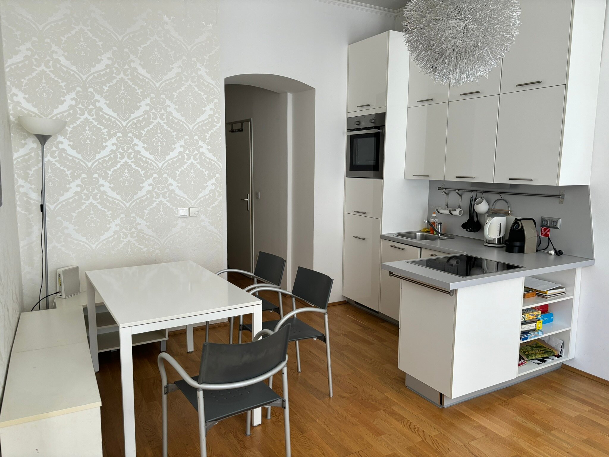 Kitchen and dining table