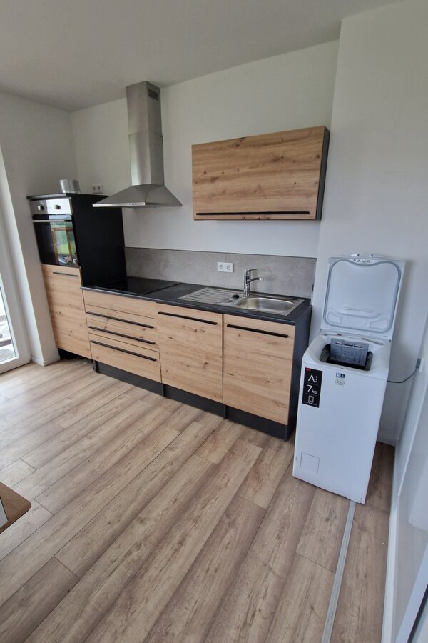 Voll ausgestattete Küche