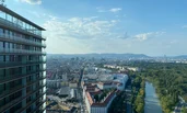 View from roof terace