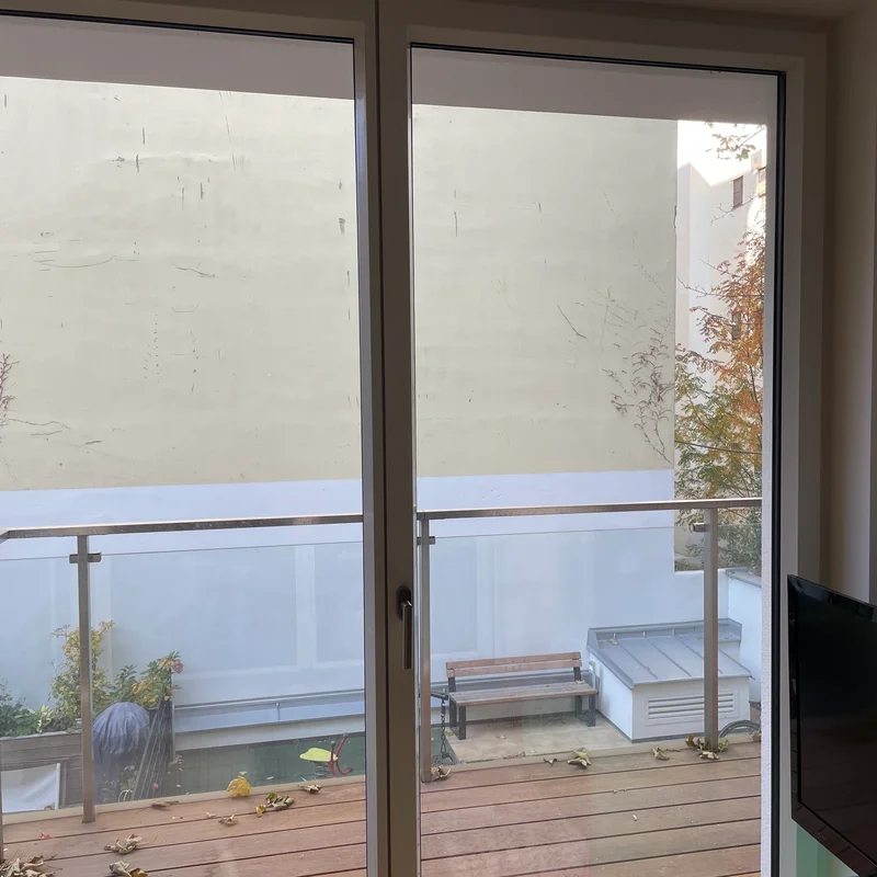 Blick vom Schlafzimmer