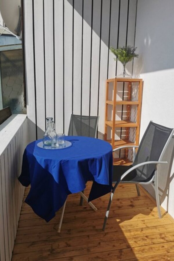 Sitting area on balcony | © Susanne Rupf