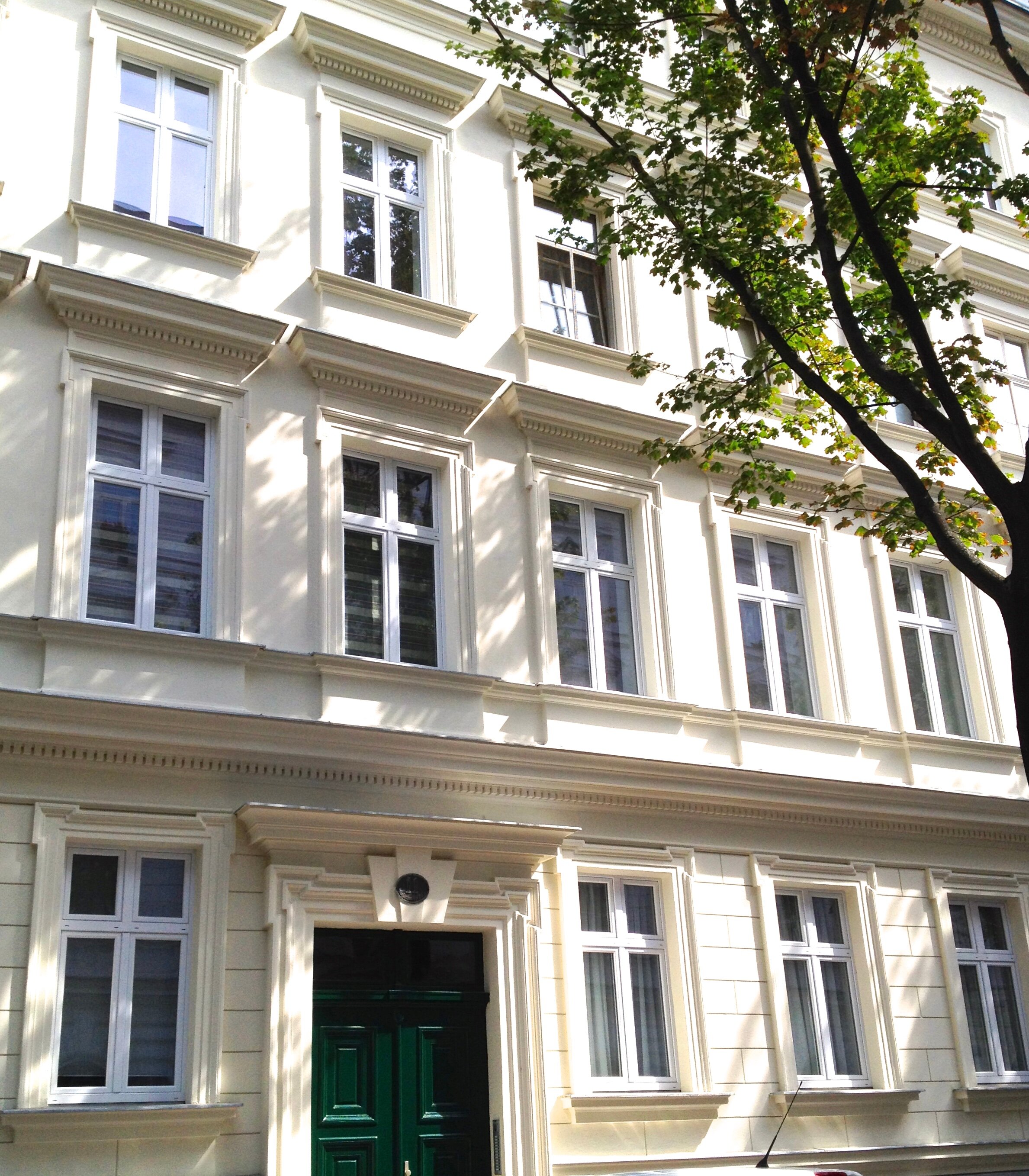 recently renovated apartment