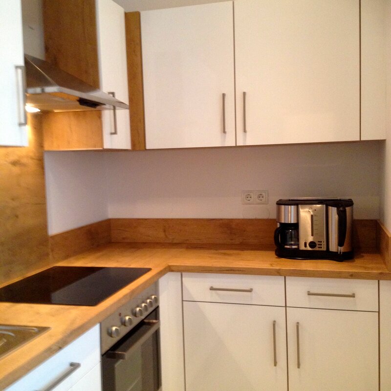 modern fully equipped kitchen