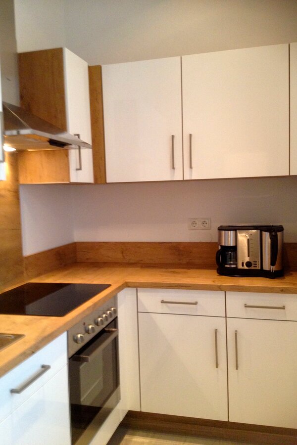 modern fully equipped kitchen