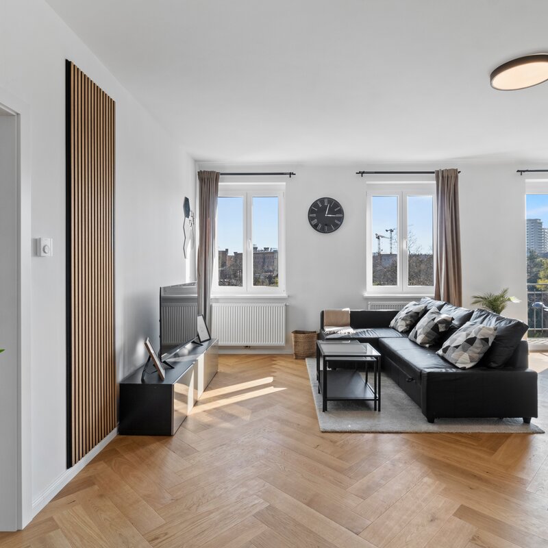 Wohnzimmer mit Ausblick