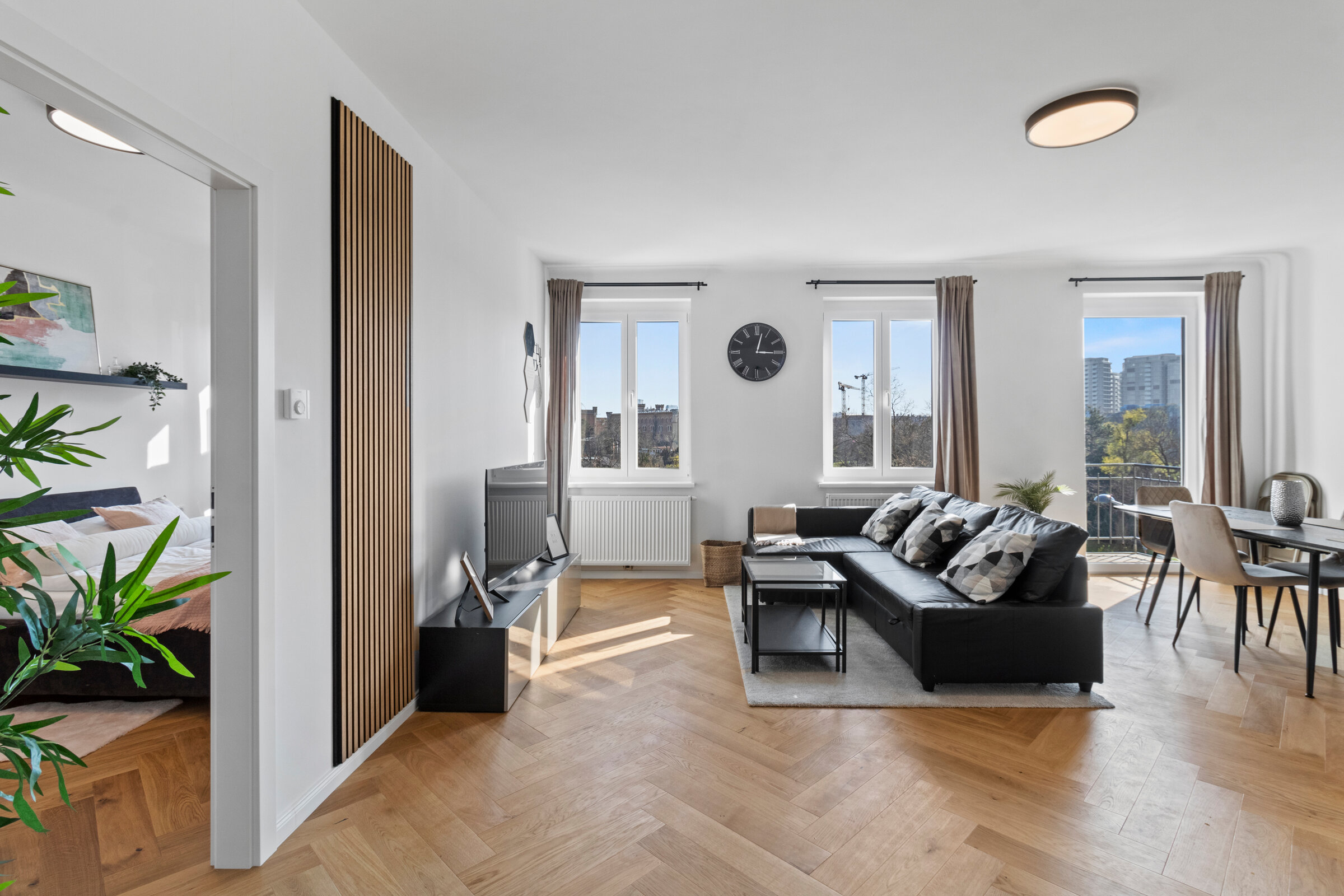 Wohnzimmer mit Ausblick