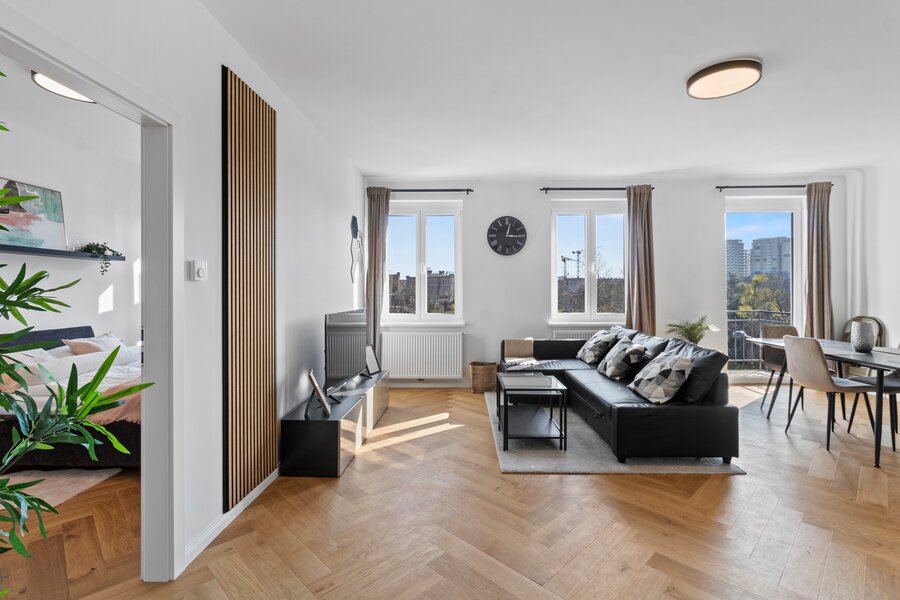 Wohnzimmer mit Ausblick