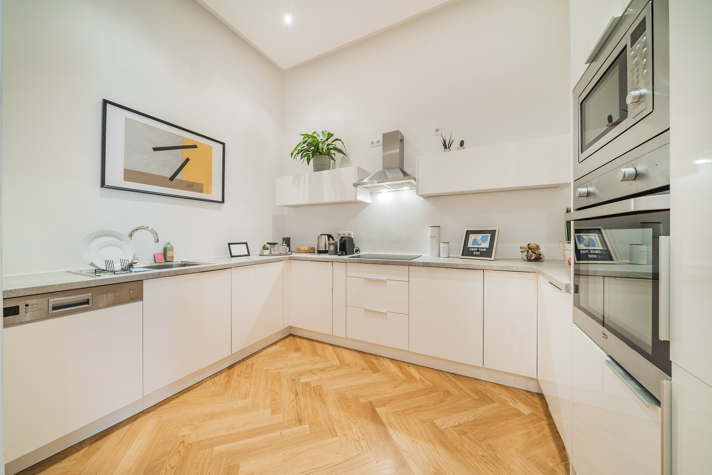 Küche vollausgestattet