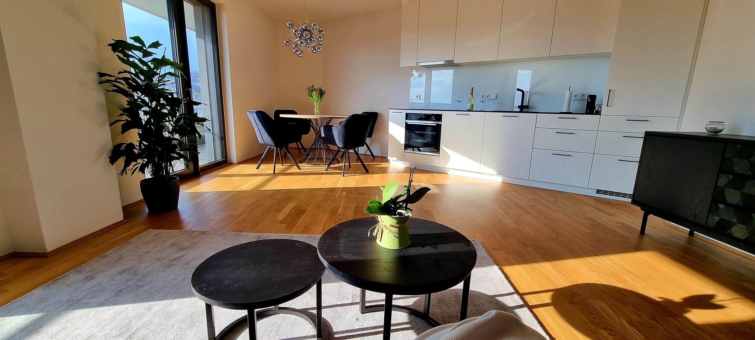 Lichtdurchflutetes  Appartement mit Weitblick 