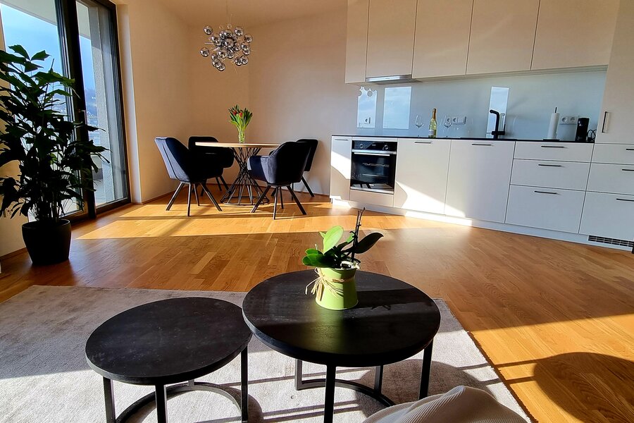 Lichtdurchflutetes  Appartement mit Weitblick 
