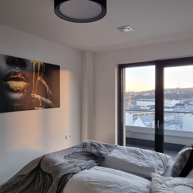 Atemberaubender Ausblick auf die Stadt 