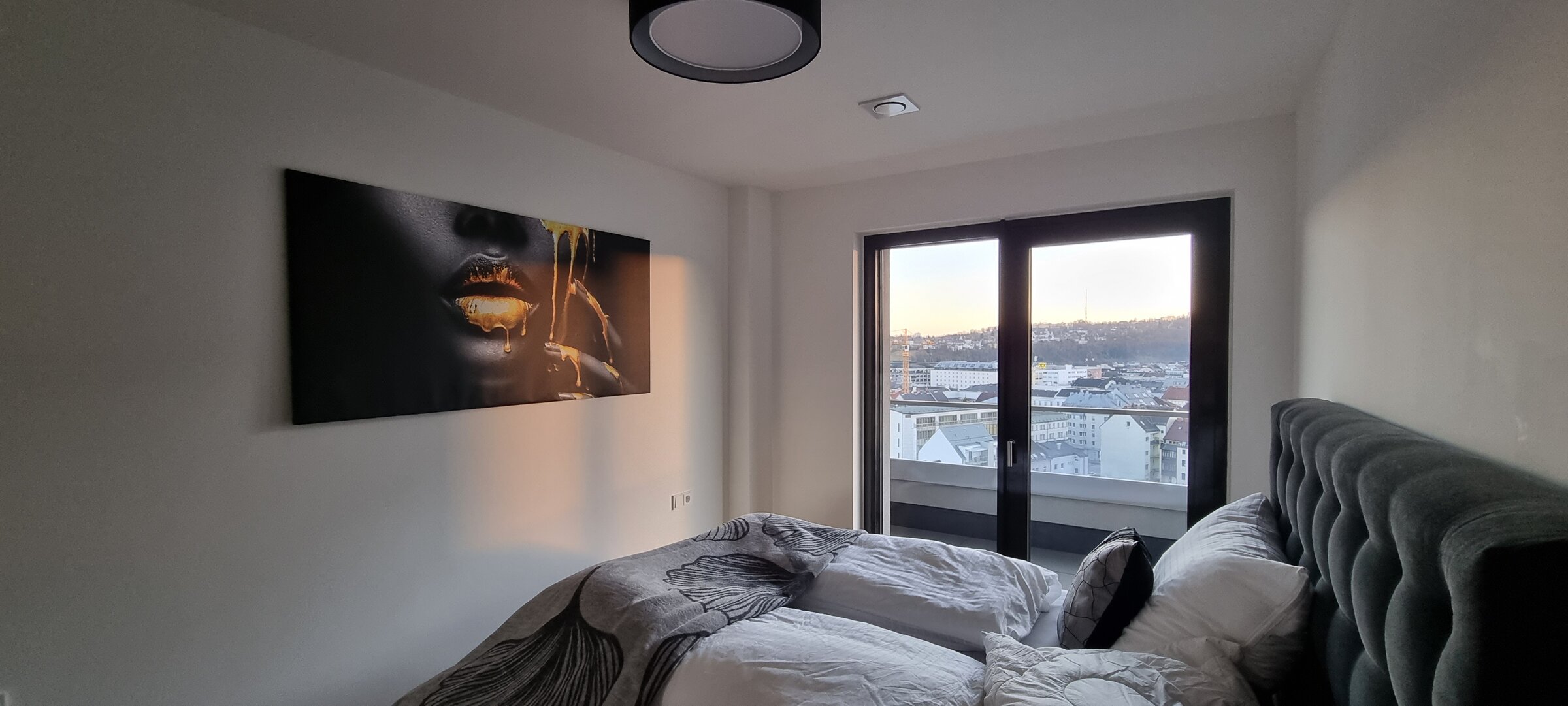 Atemberaubender Ausblick auf die Stadt 