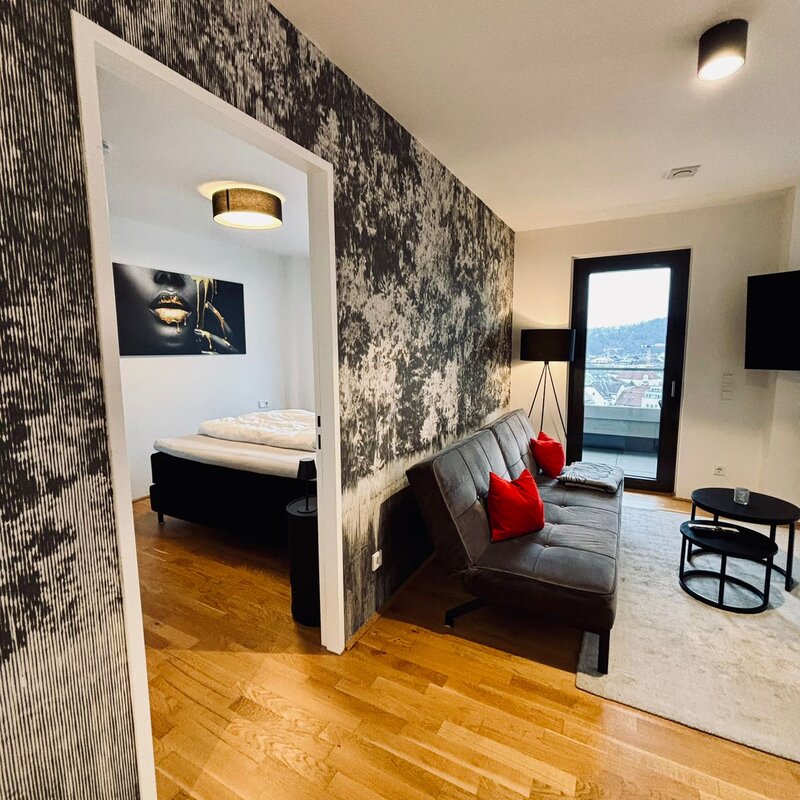 Wohnzimmer/ Schlafzimmer 