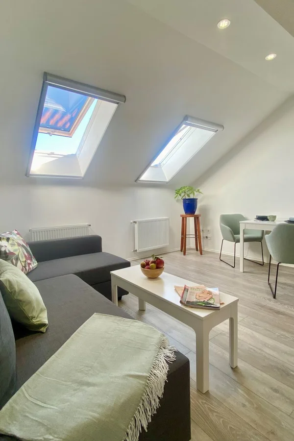 mit ausziehbarer Couch (für 2 Personen, Liegefläche 140x200cm)