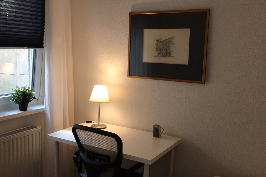 kann im Wohn- oder Schlafzimmer sein