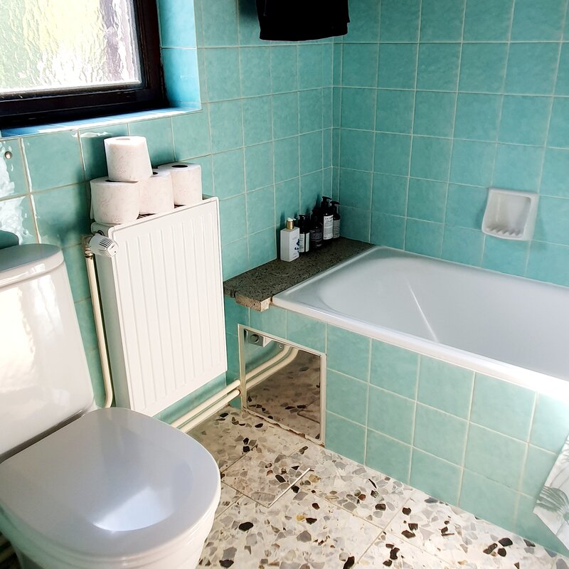 Badezimmer mit WC