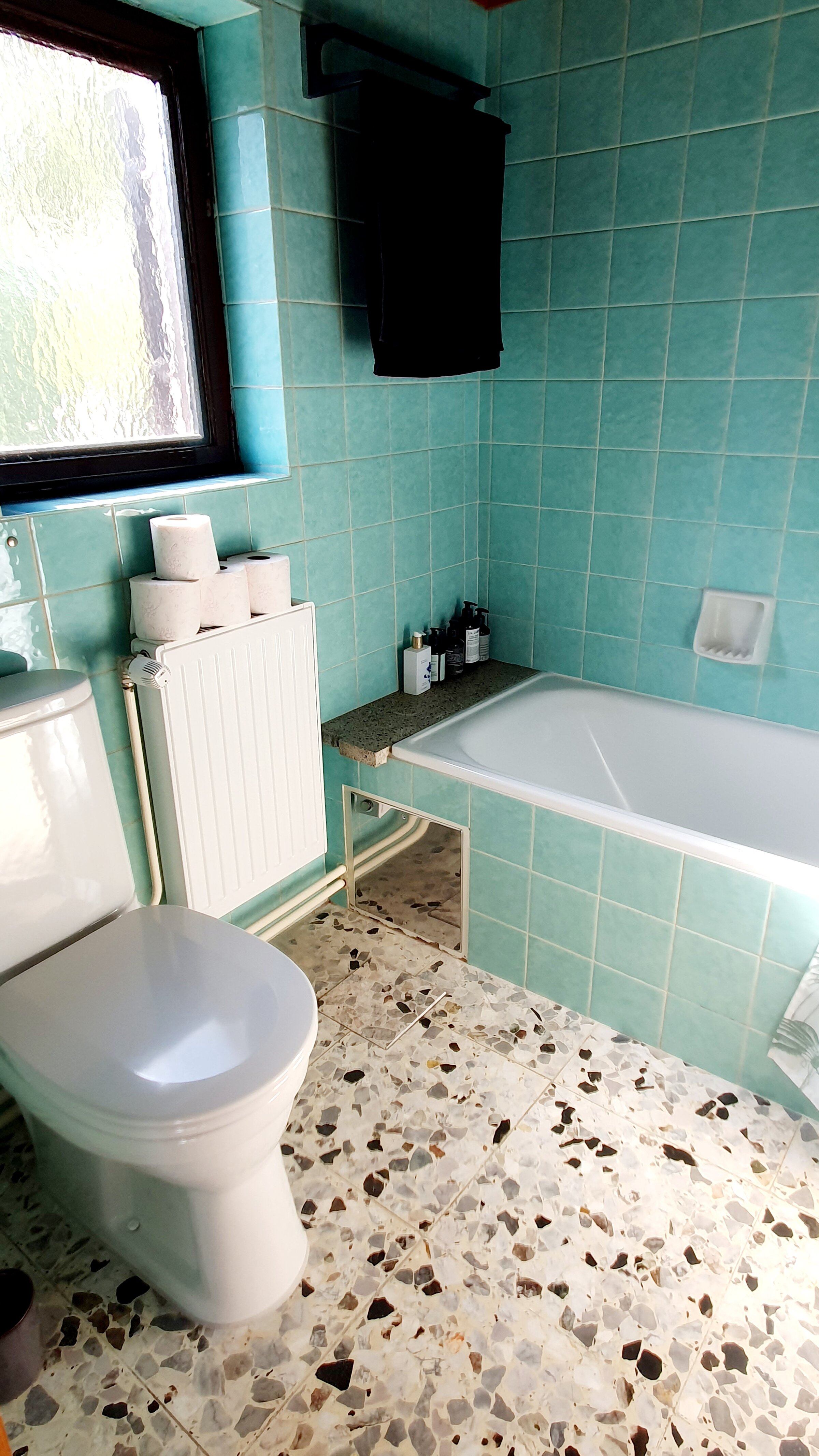 Badezimmer mit WC