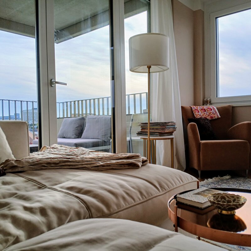 Gemütliche Sitzecke mit Aussicht | © Petra Messinger 