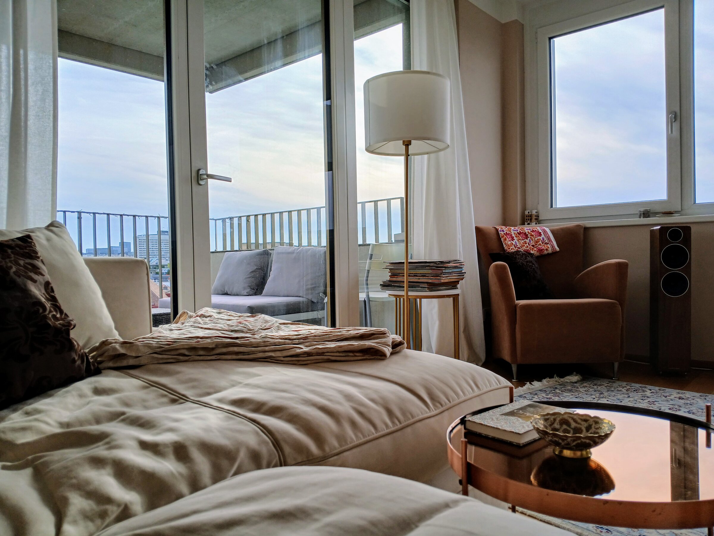 Gemütliche Sitzecke mit Aussicht | © Petra Messinger 