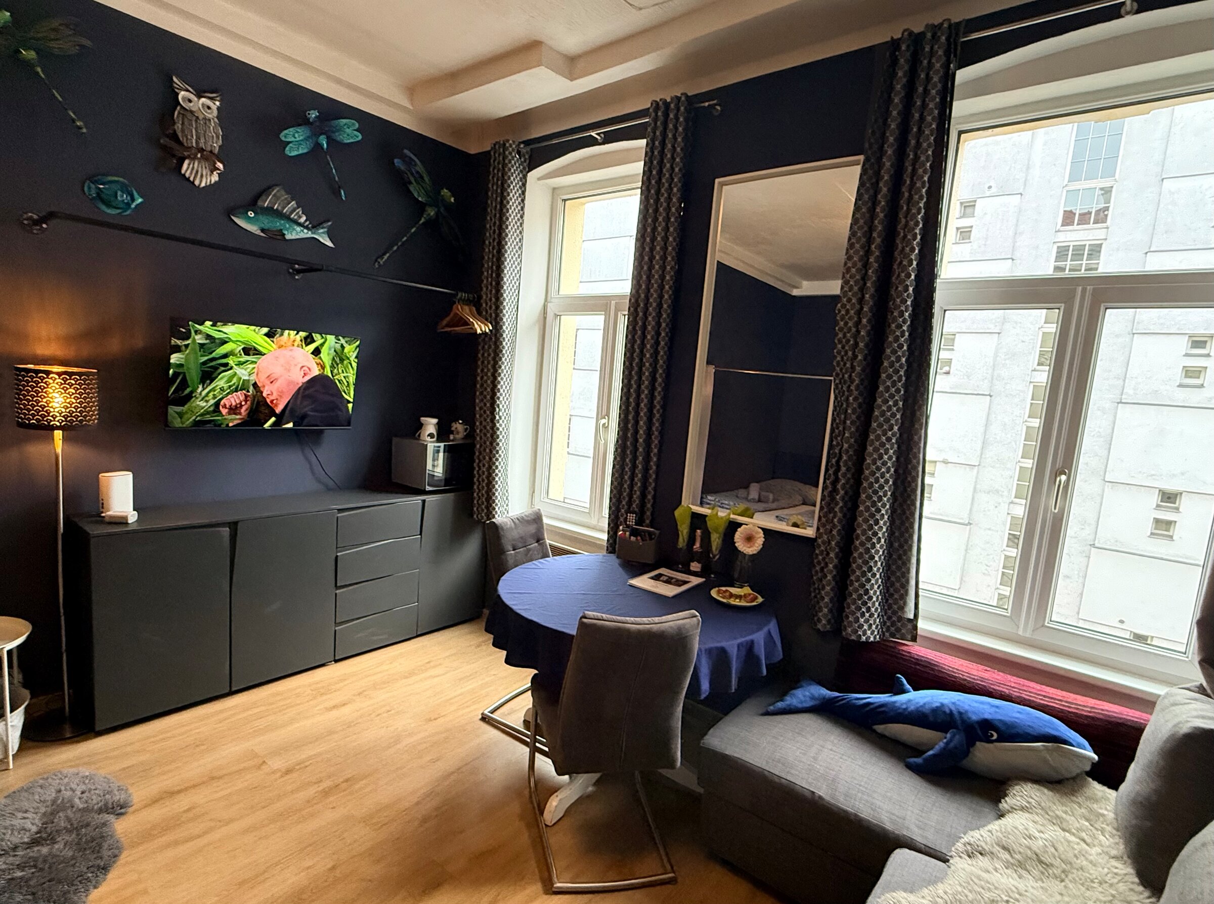 Möbliertes 1-Zimmer Apartment mit Wohnbereich & TV – Kurzzeitmiete Wien, Wohnen auf Zeit für 1 bis 6 Monate
