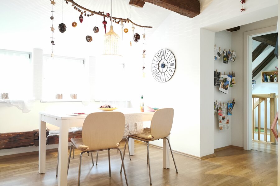 Wohn- Essküche | © Antoinette Adam