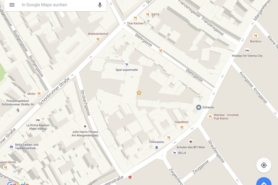 der Stern zeigt wo ich bin!