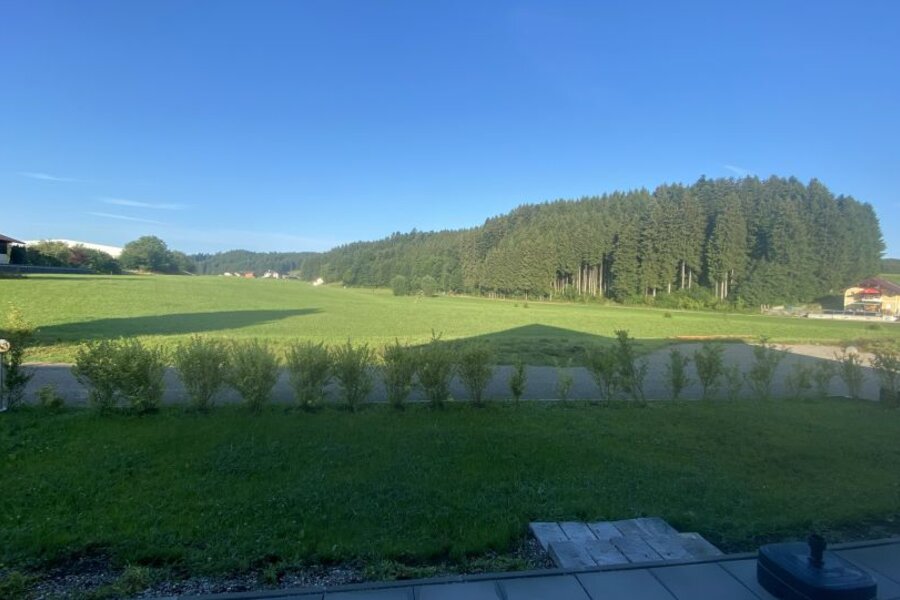 Aussicht von der Terrasse