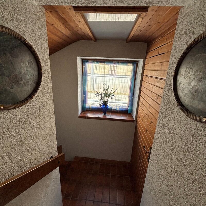 Stiegenaufgang zur Wohnung 