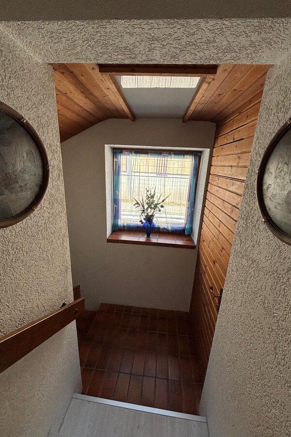 Stiegenaufgang zur Wohnung 