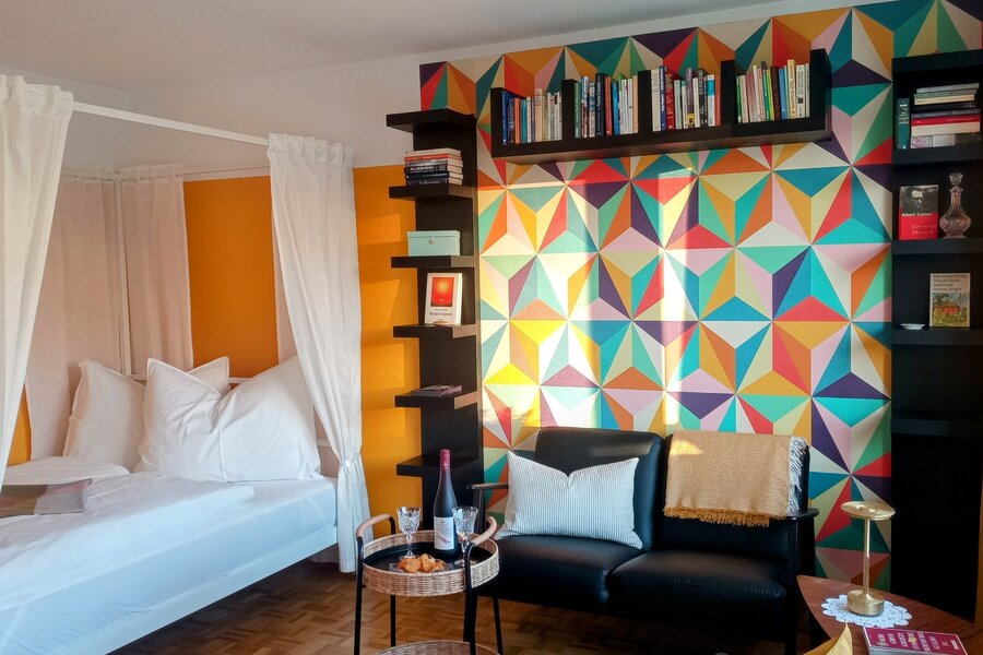 Living- and Bedroom