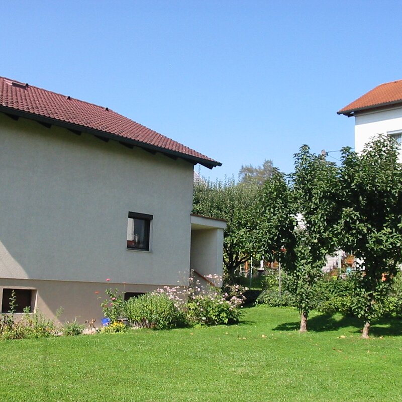Garten mit Eingang