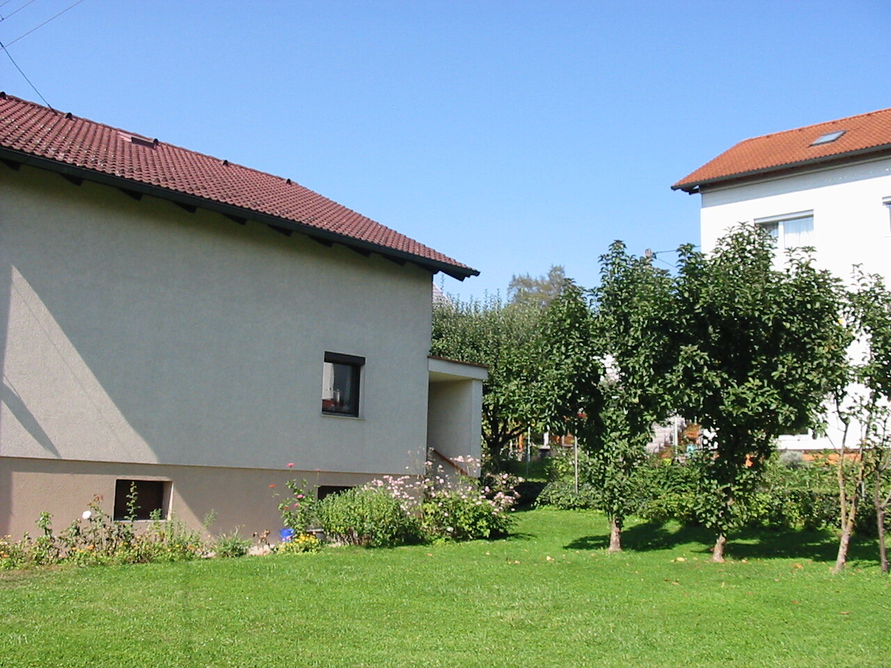 Garten mit Eingang