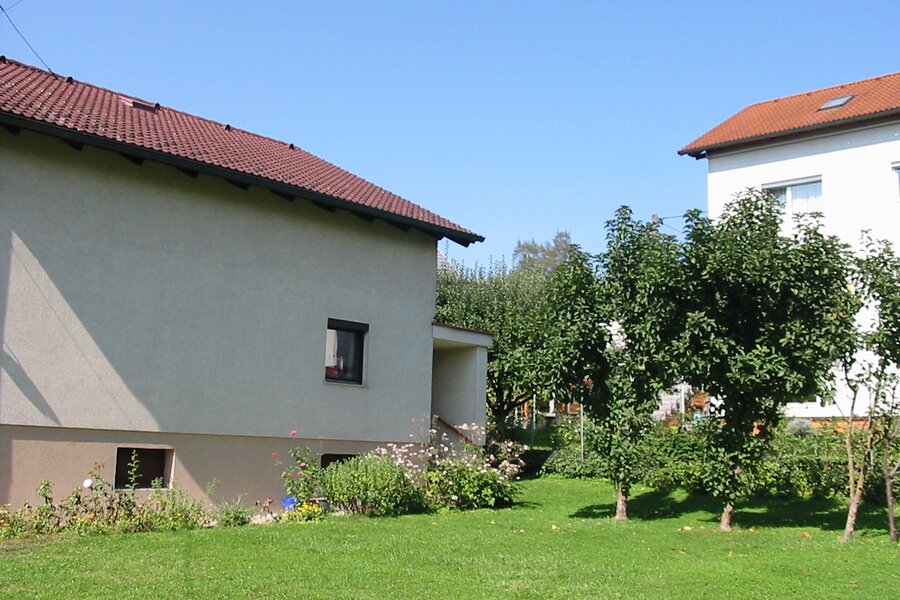 Garten mit Eingang