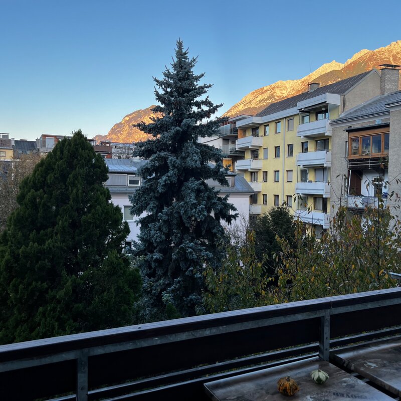 Bergblick Balkon