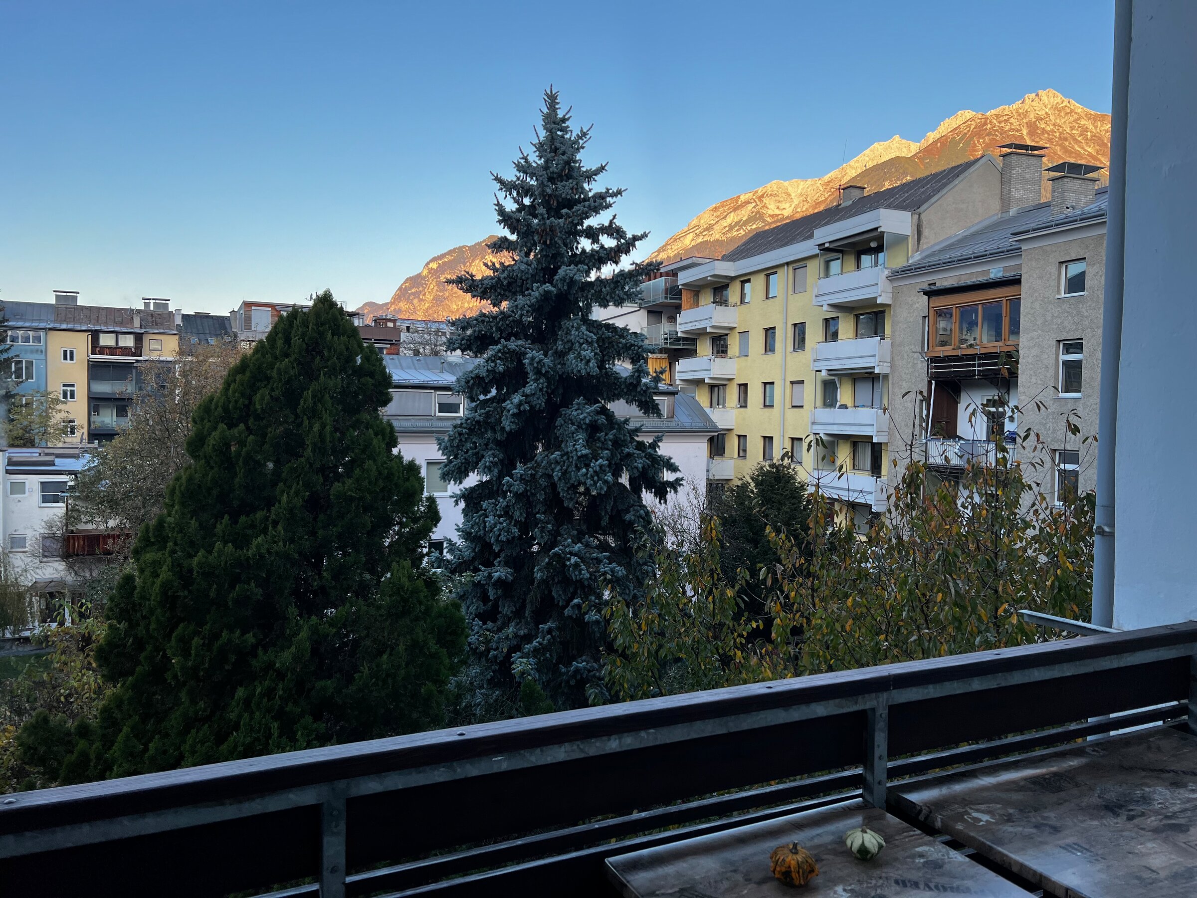 Bergblick Balkon