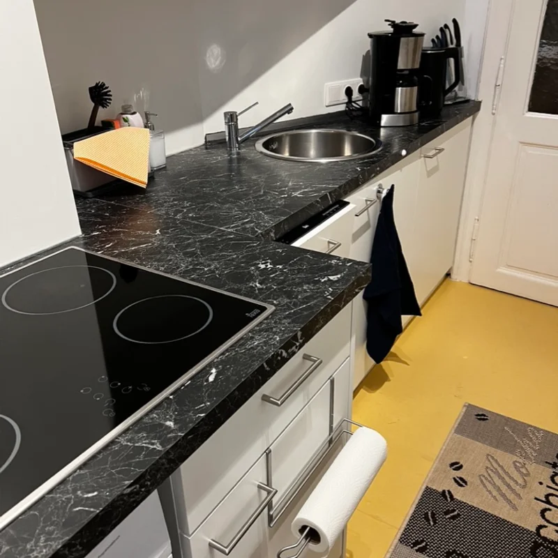 Küche voll ausgestattet