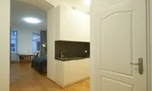 Küchenzeile/Wohnraum