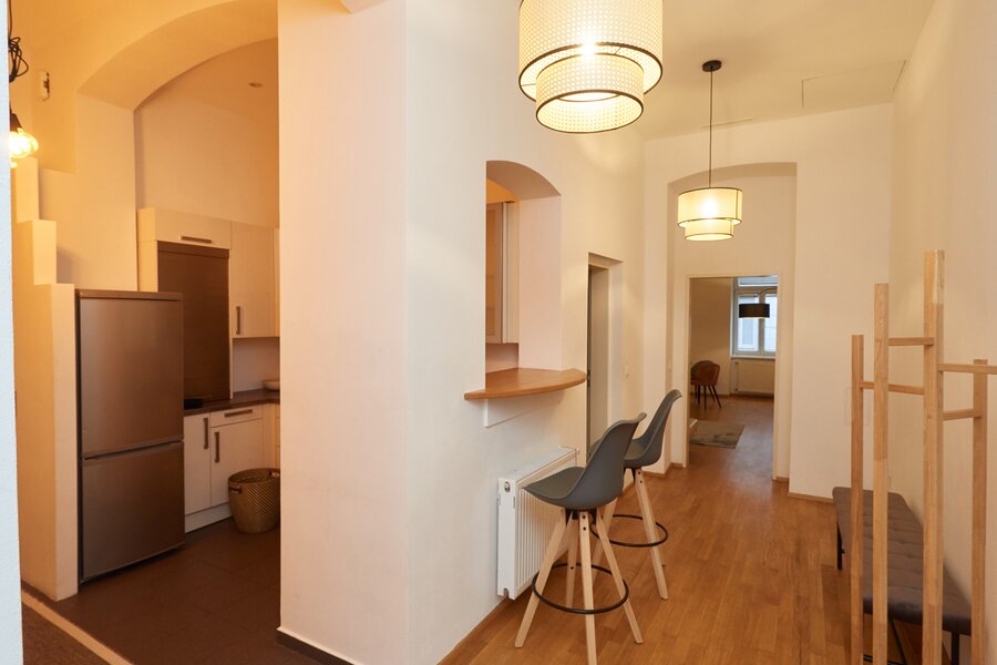 Küche, Hochtisch, Garderobe