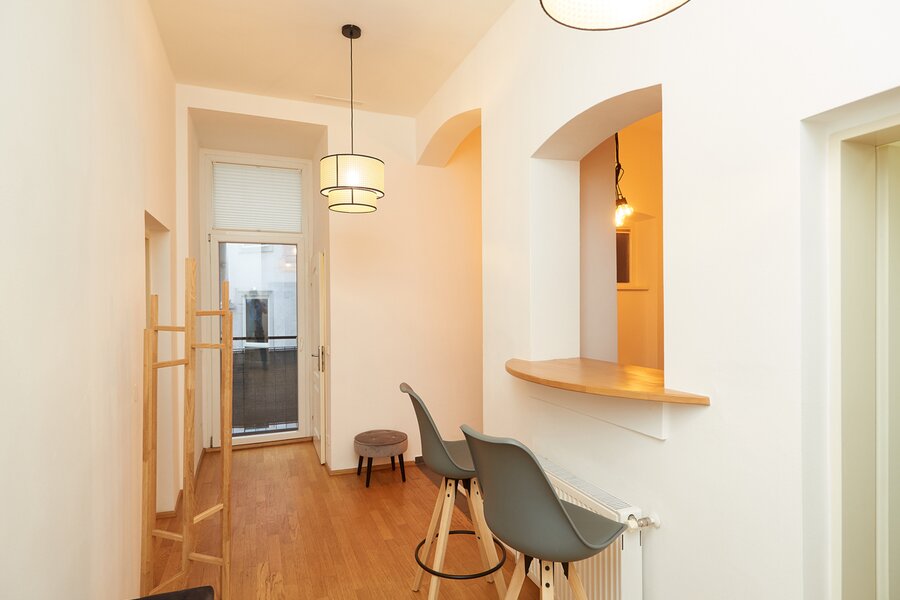 Küche, Hochtisch, Garderobe