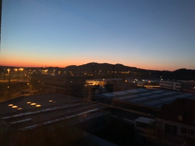 Blick aus dem Küchenfenster