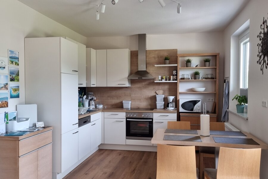 Küche mit Esszimmer