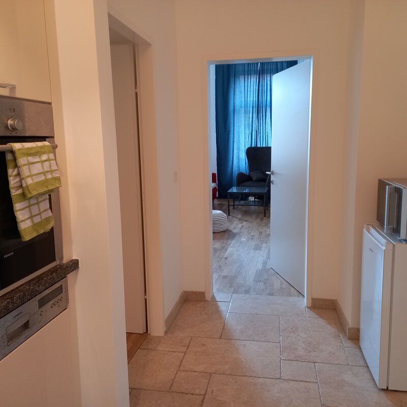 Küche Richtung Wohnzimmer